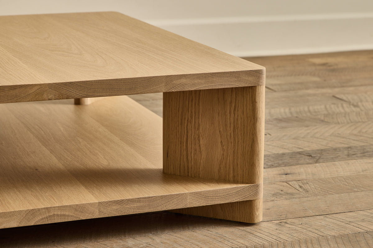 Square Shelf Coffee Table, 42"