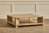 Square Shelf Coffee Table, 42"