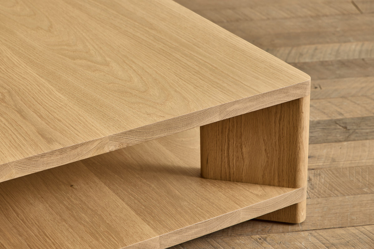 Square Shelf Coffee Table, 42"