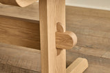 Oval Trestle Dining Table, 82"
