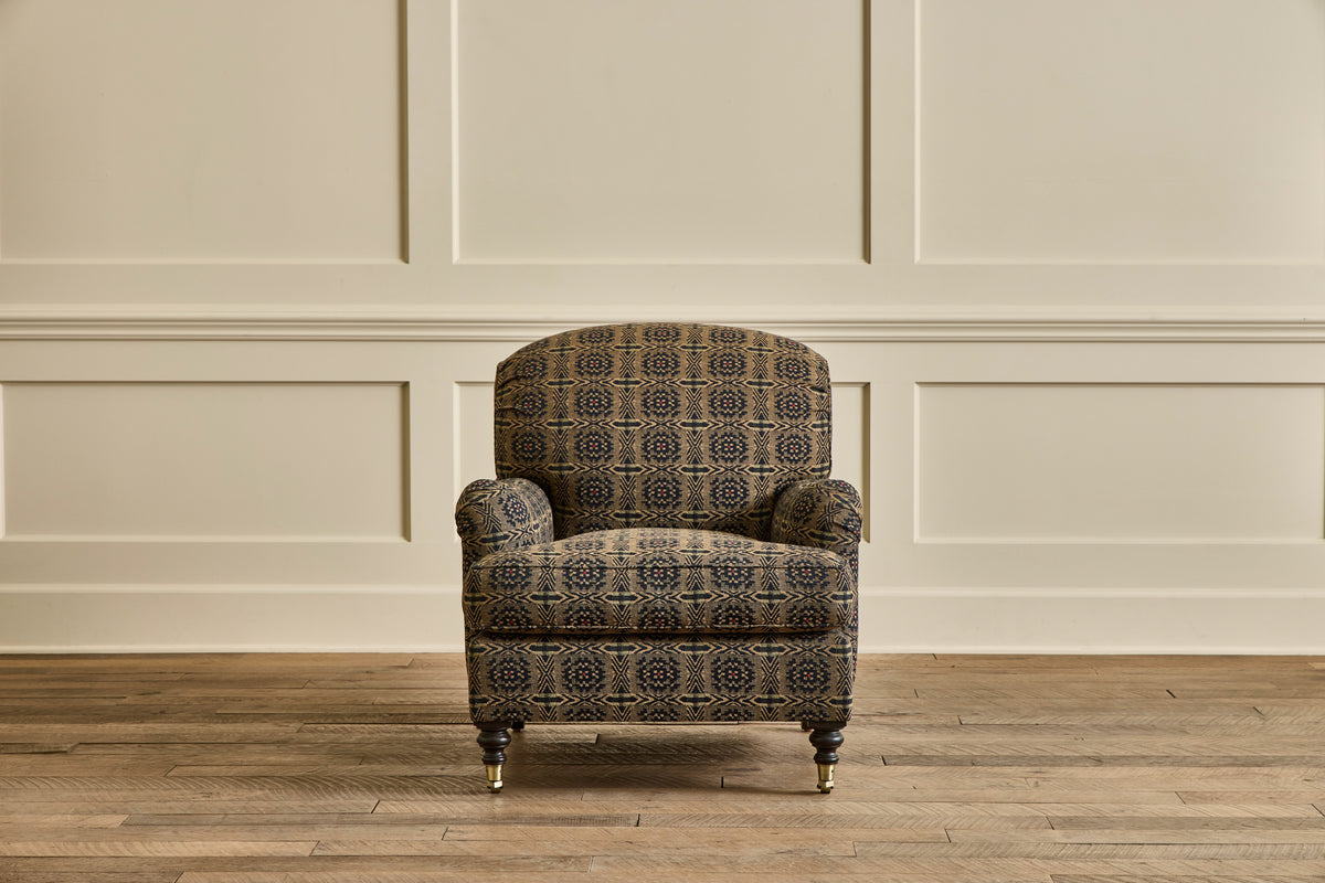 English Roll Arm Chair