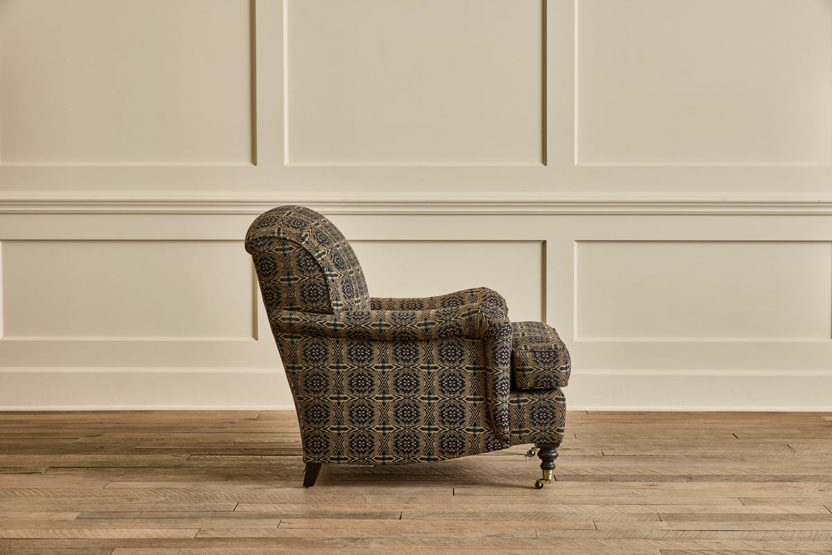 English Roll Arm Chair