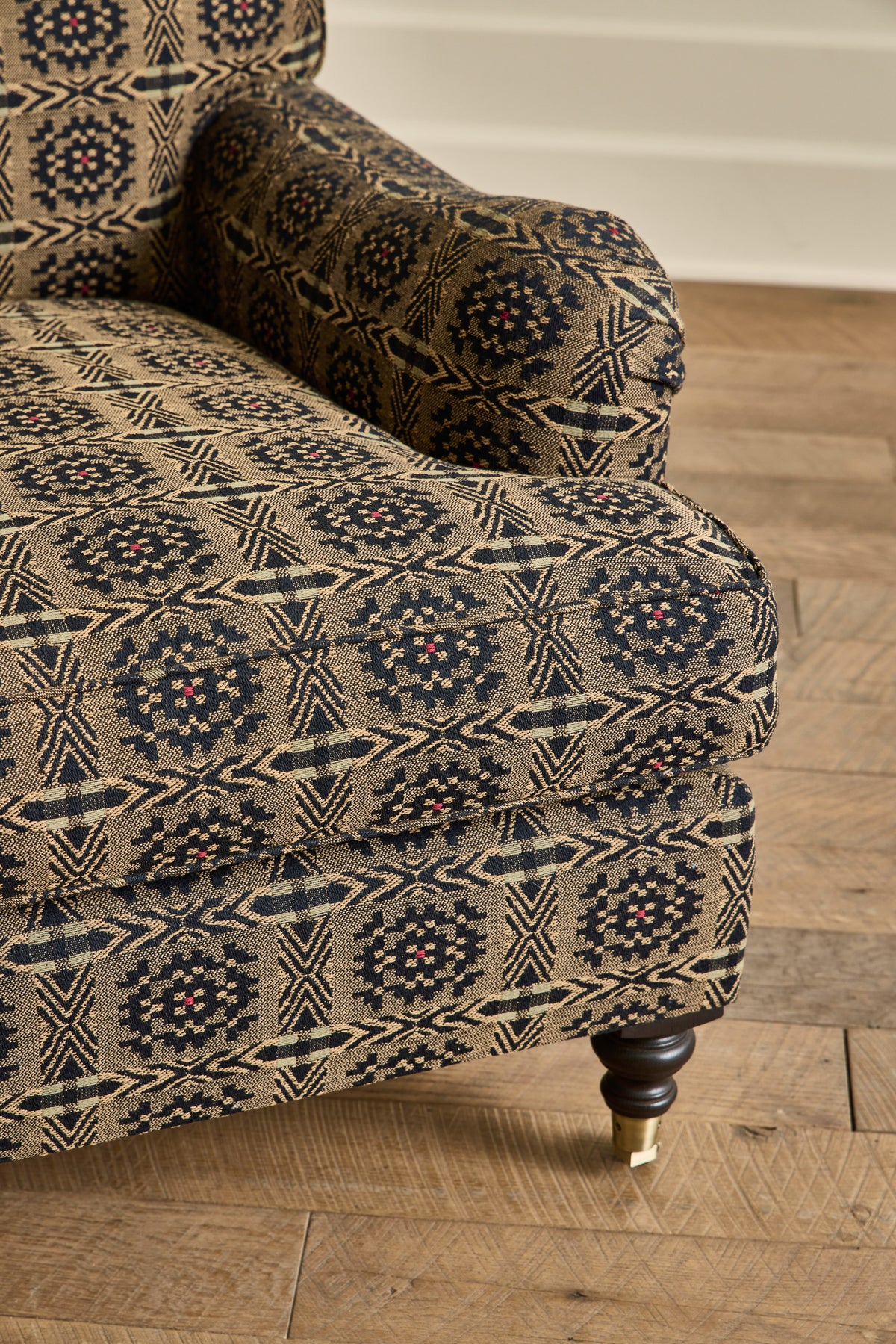 English Roll Arm Chair