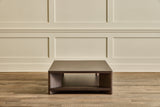 Rectangular Shelf Coffee Table, 55"