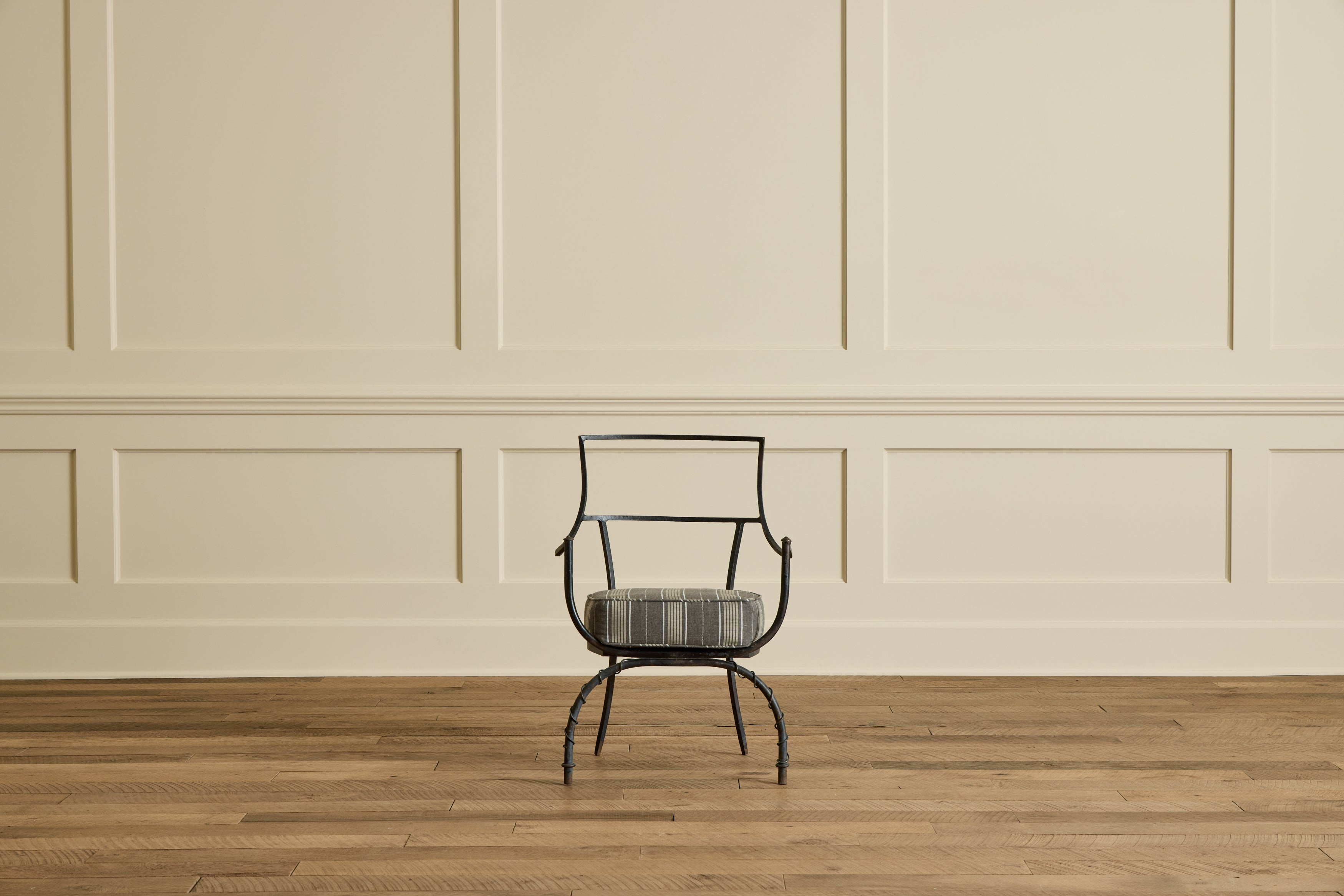 Set of Four Iron Garden Chairs