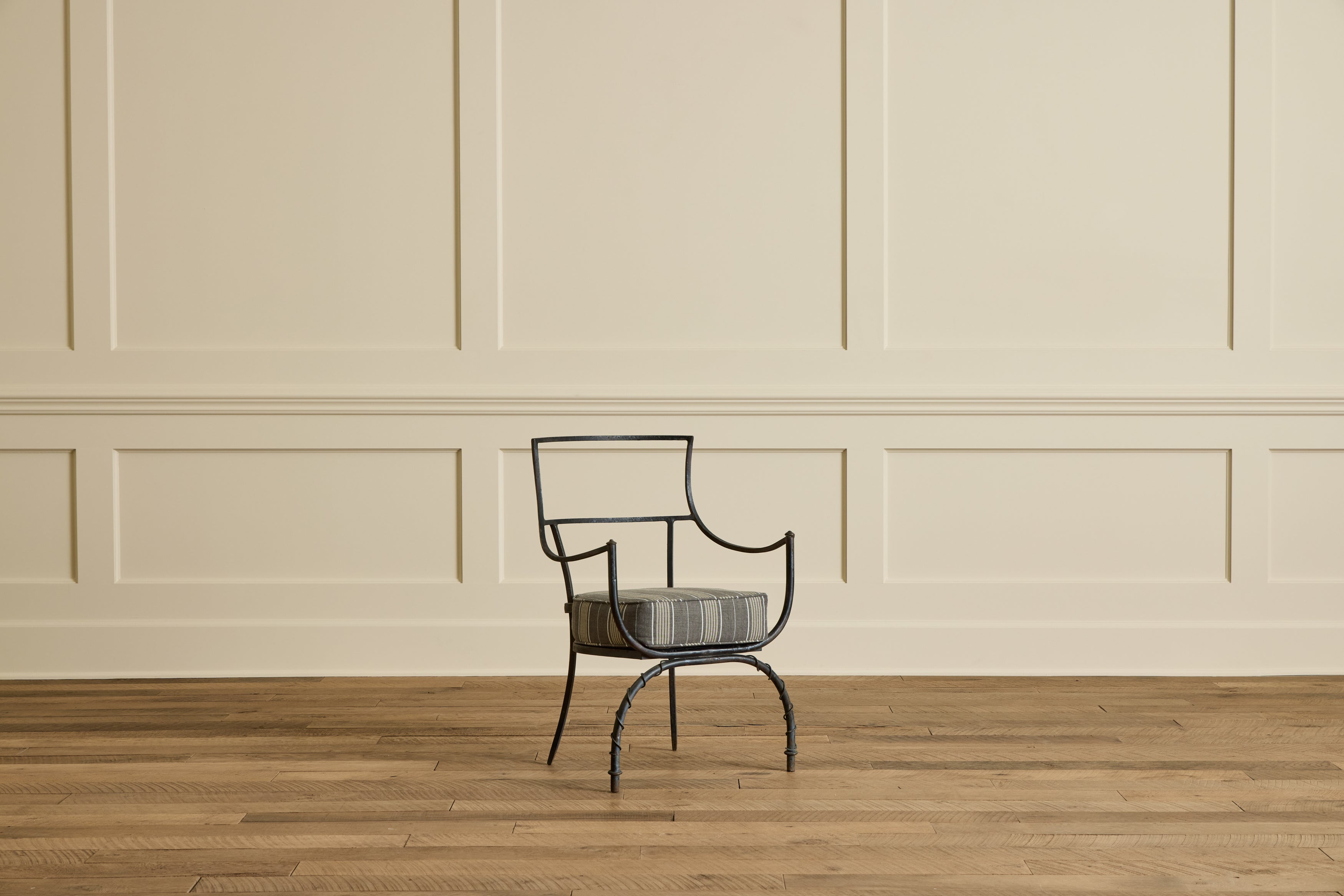 Set of Four Iron Garden Chairs