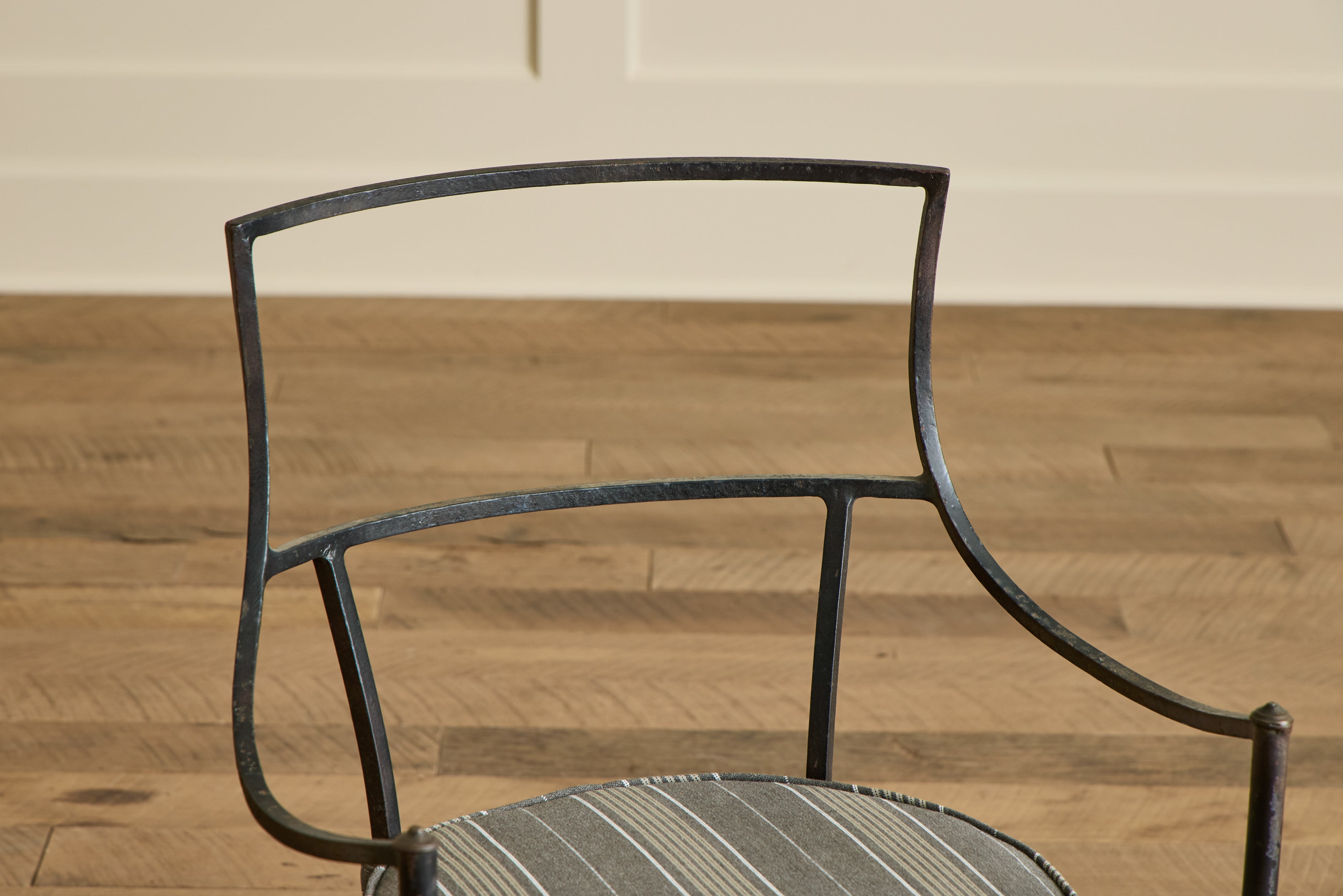 Set of Four Iron Garden Chairs