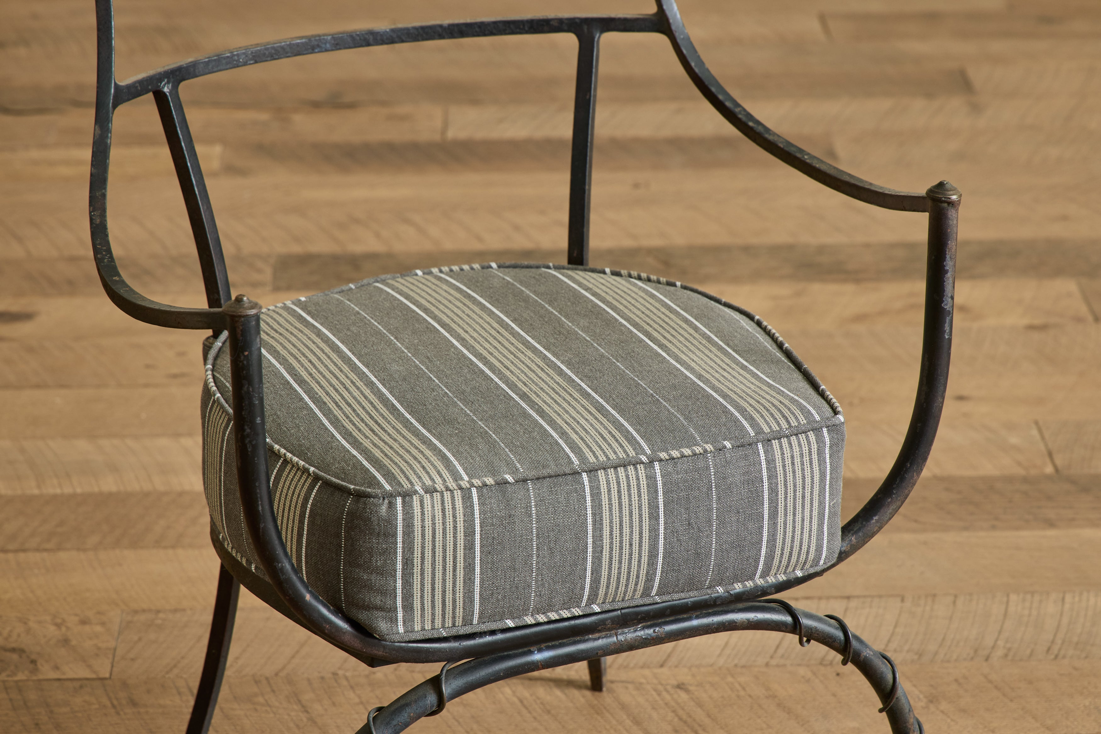 Set of Four Iron Garden Chairs