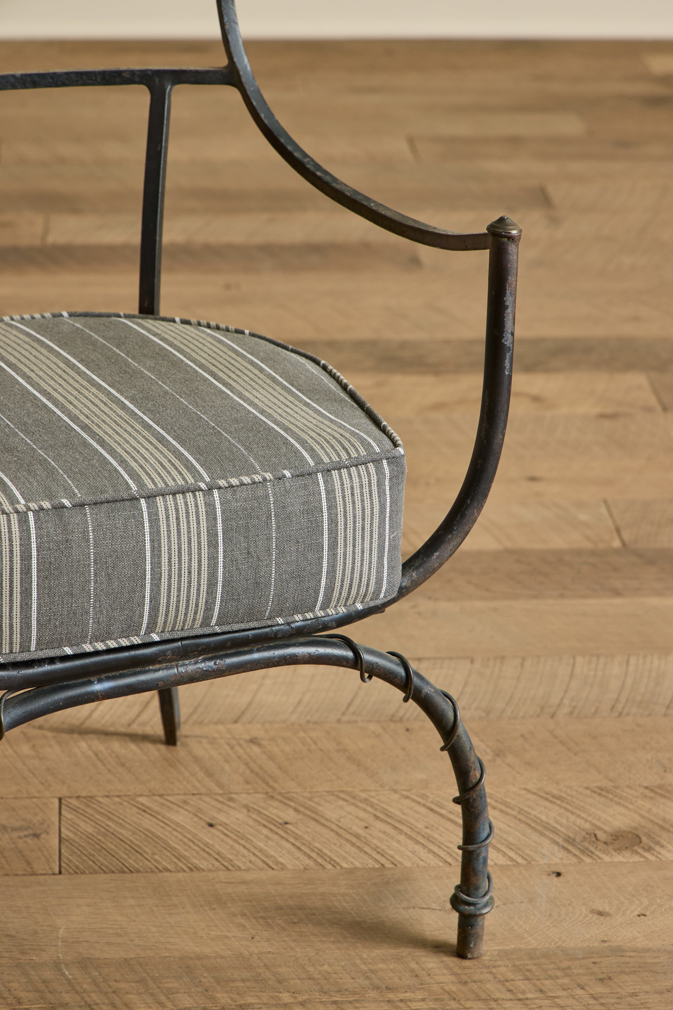 Set of Four Iron Garden Chairs