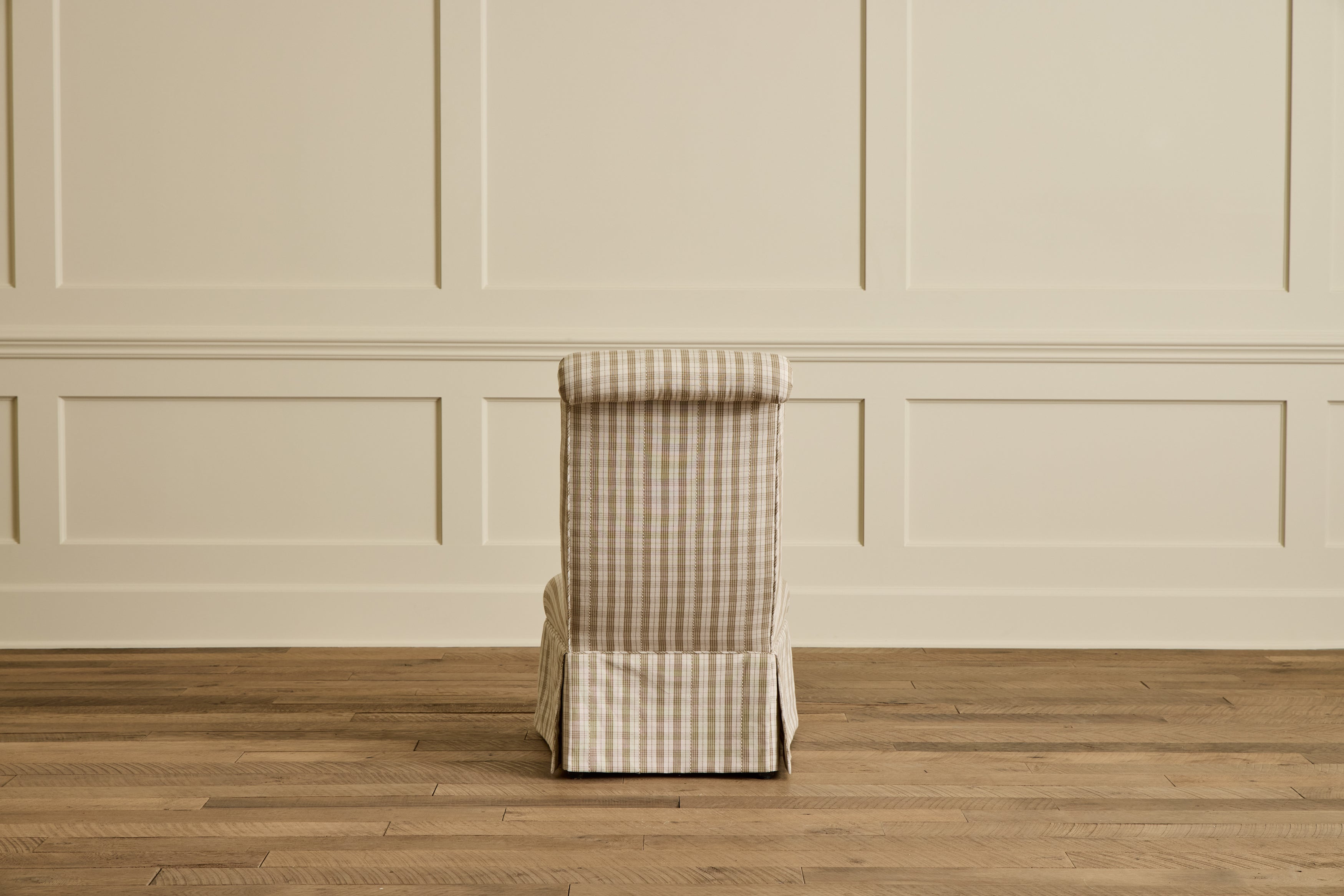 Pair of Skirted Slipper Chairs