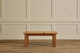 Brutalist Pine Coffee Table