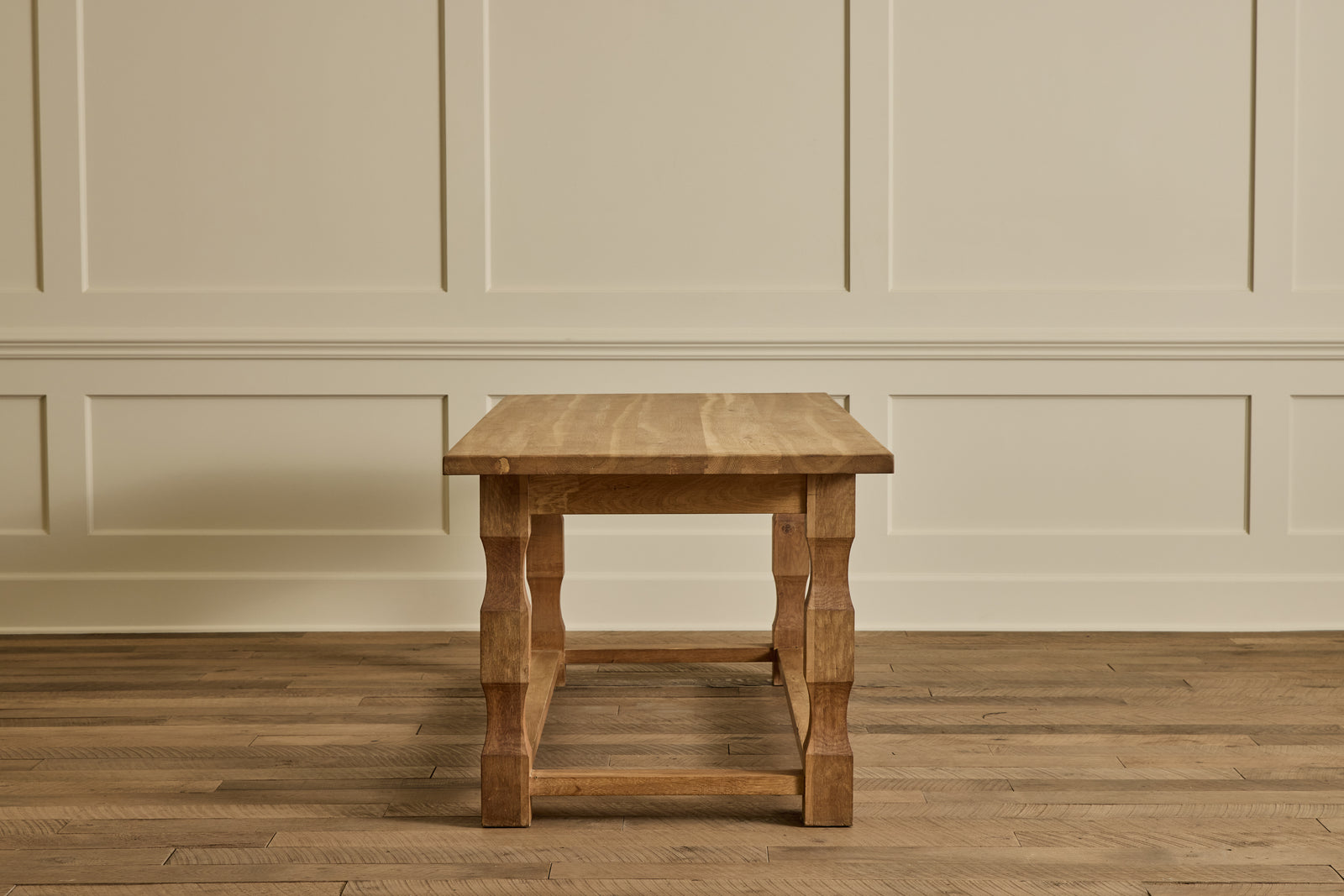 Brutalist Oak Dining Table – Nickey Kehoe