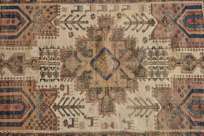 Tribal Afshar Rug 4'5 X 6'