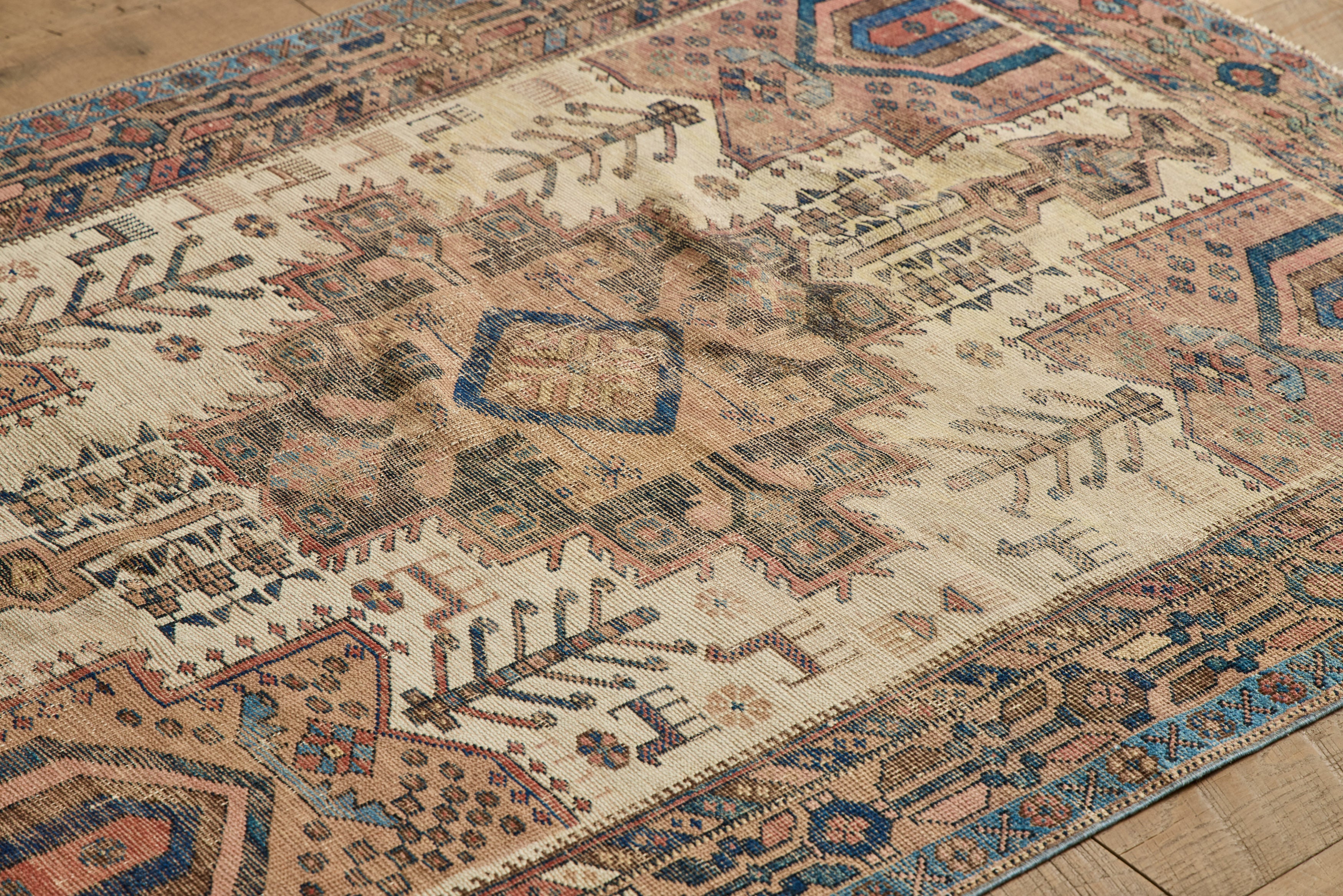 Tribal Afshar Rug 4'5 X 6'