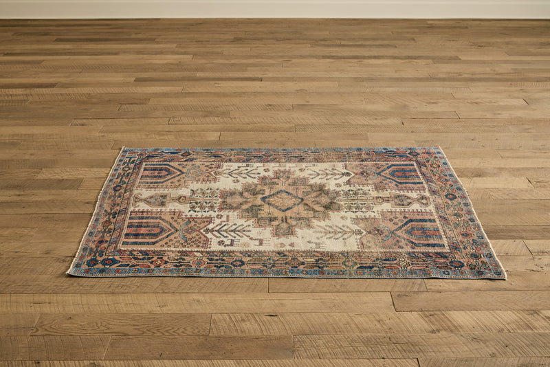 Tribal Afshar Rug 4'5 X 6'