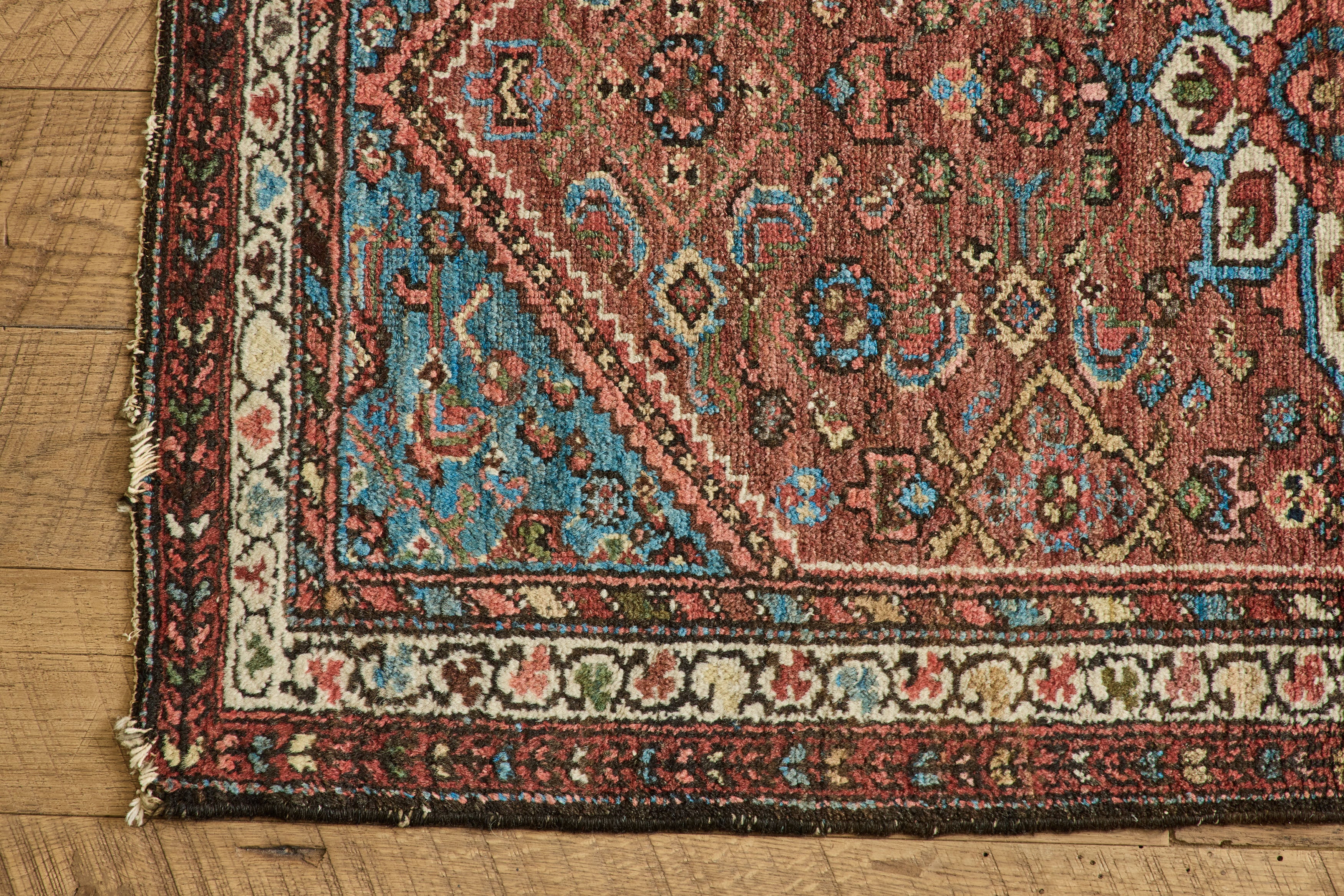 Hamadan Rug 2'7 X 4'