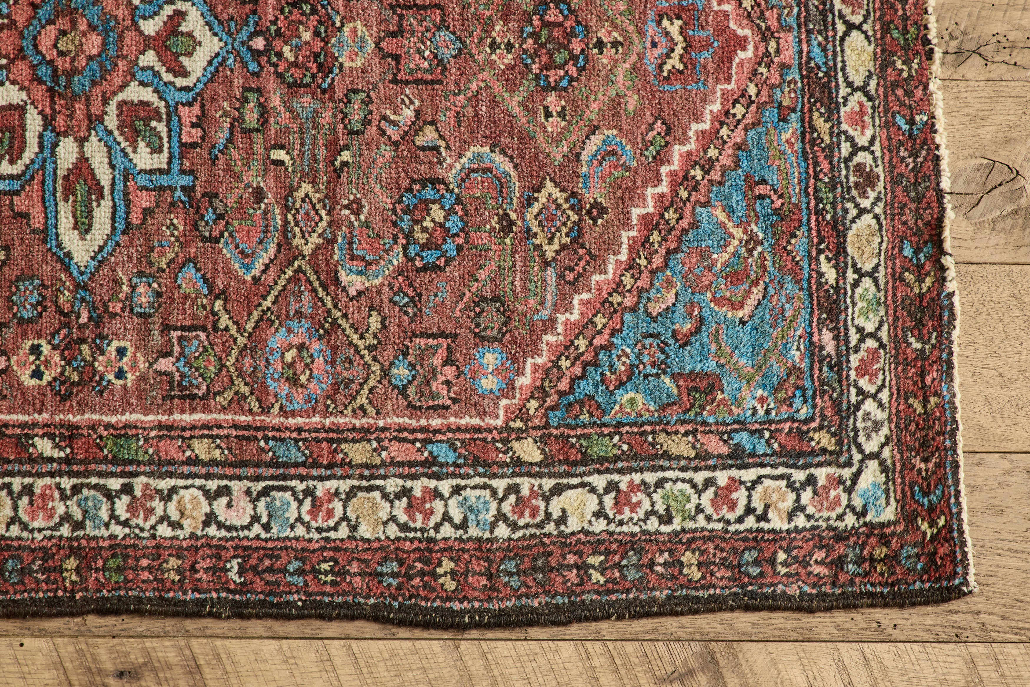 Hamadan Rug 2'7 X 4'