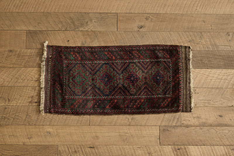 Nomadic Baluch Rug 1'7 X 3'