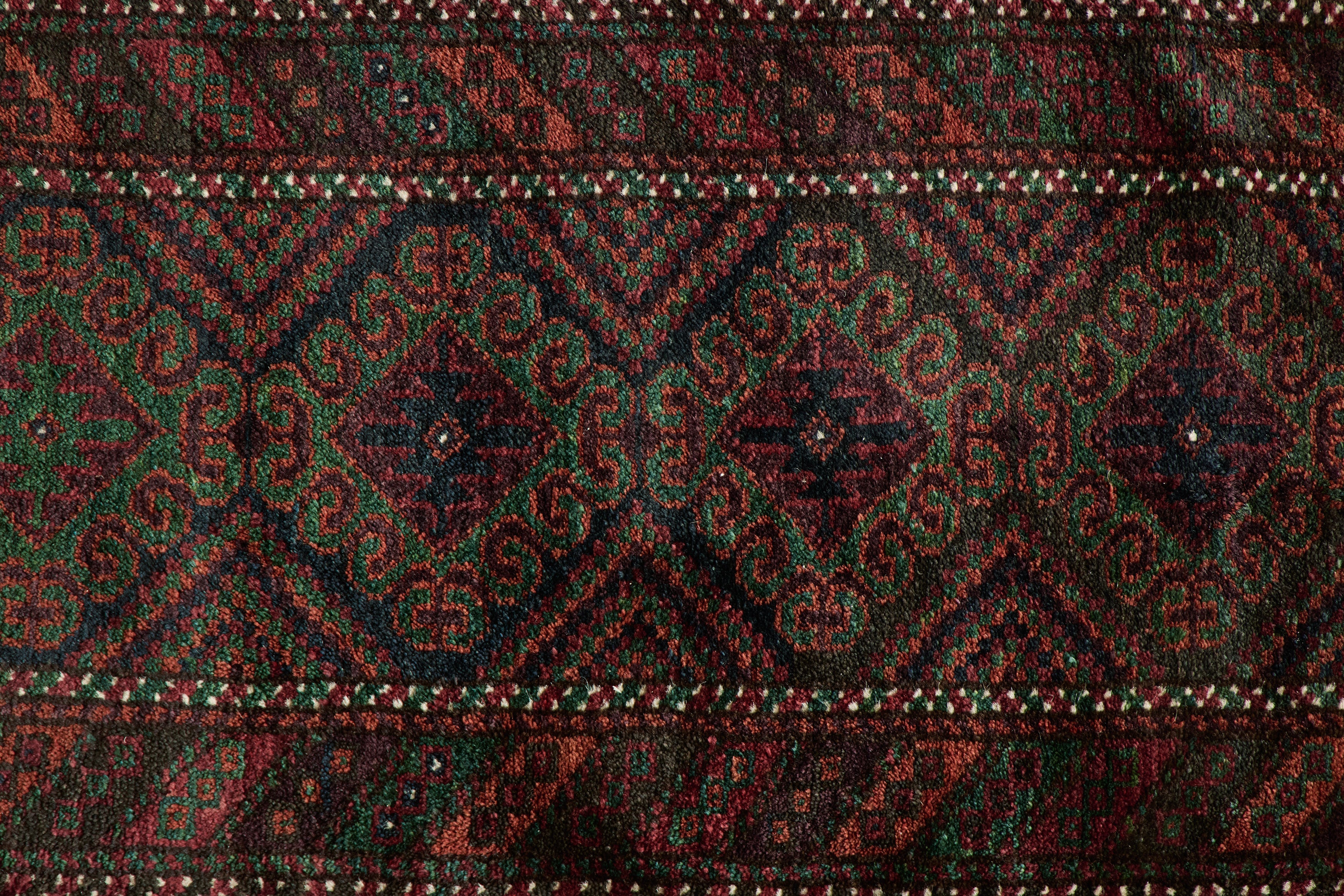 Nomadic Baluch Rug 1'7 X 3'