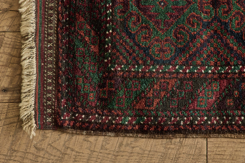 Nomadic Baluch Rug 1'7 X 3'