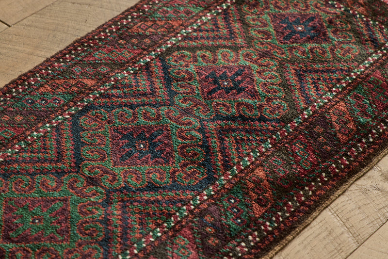 Nomadic Baluch Rug 1'7 X 3'