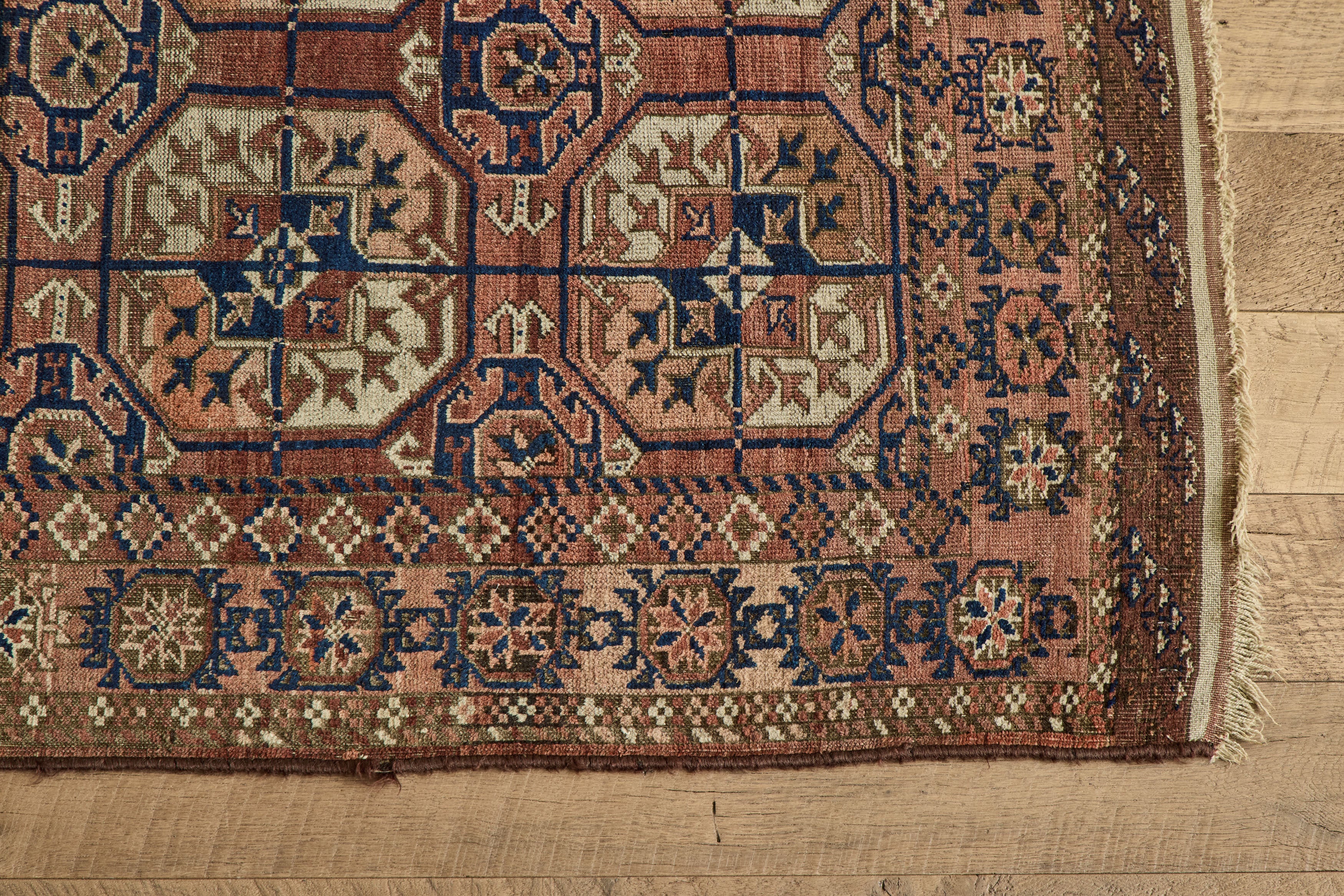 Turkoman Scatter Rug 3'2 X 5'6