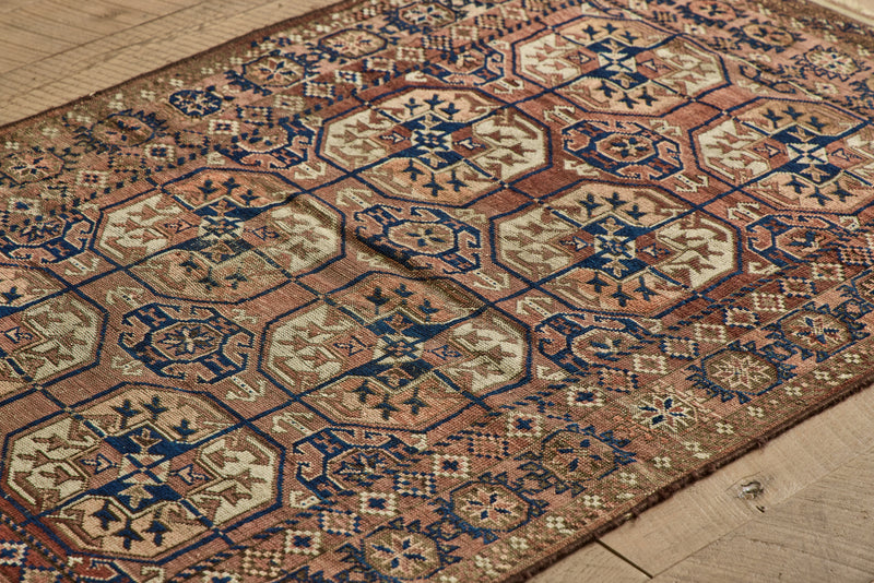 Turkoman Scatter Rug 3'2 X 5'6
