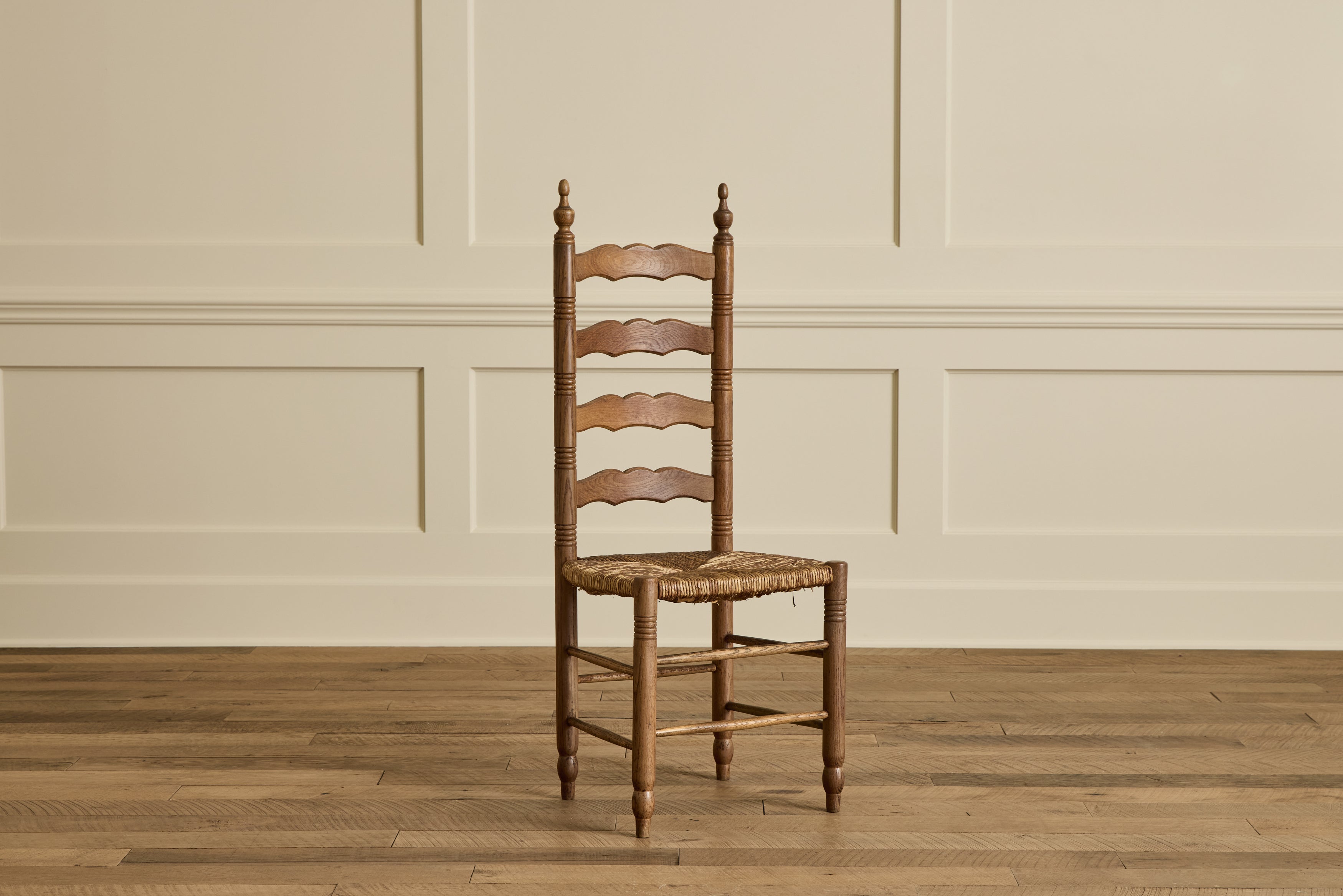 Set of 6 French Ladder Back Chairs