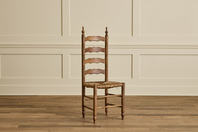 Set of 6 French Ladder Back Chairs