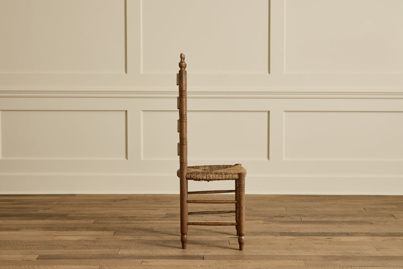 Set of 6 French Ladder Back Chairs