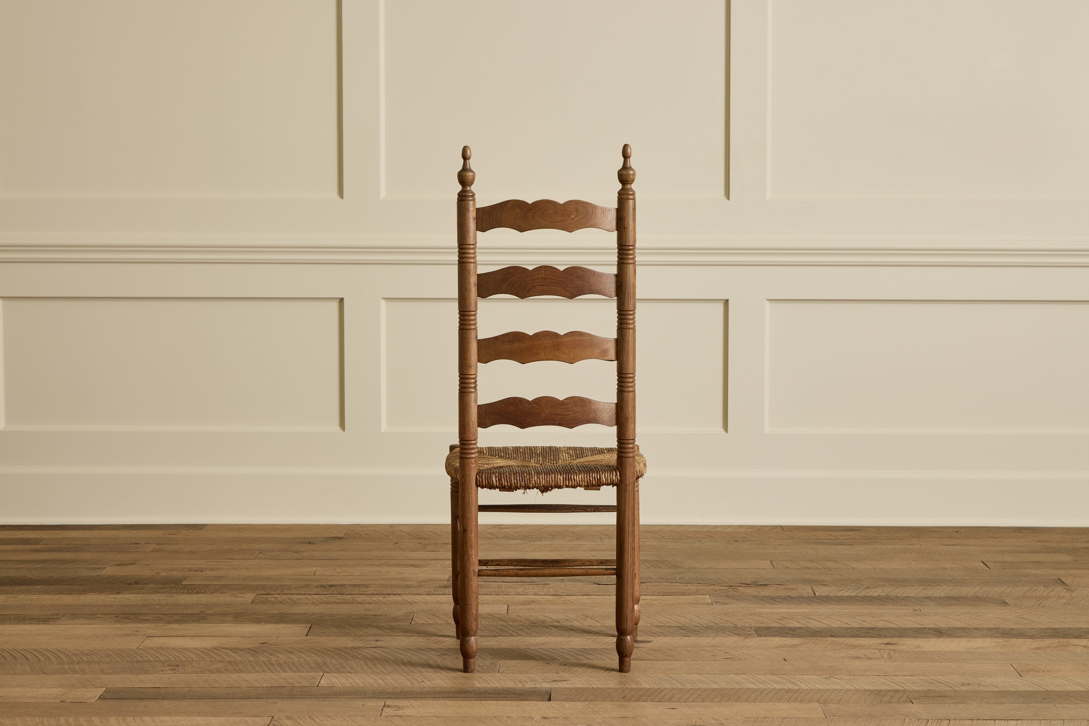 Set of 6 French Ladder Back Chairs