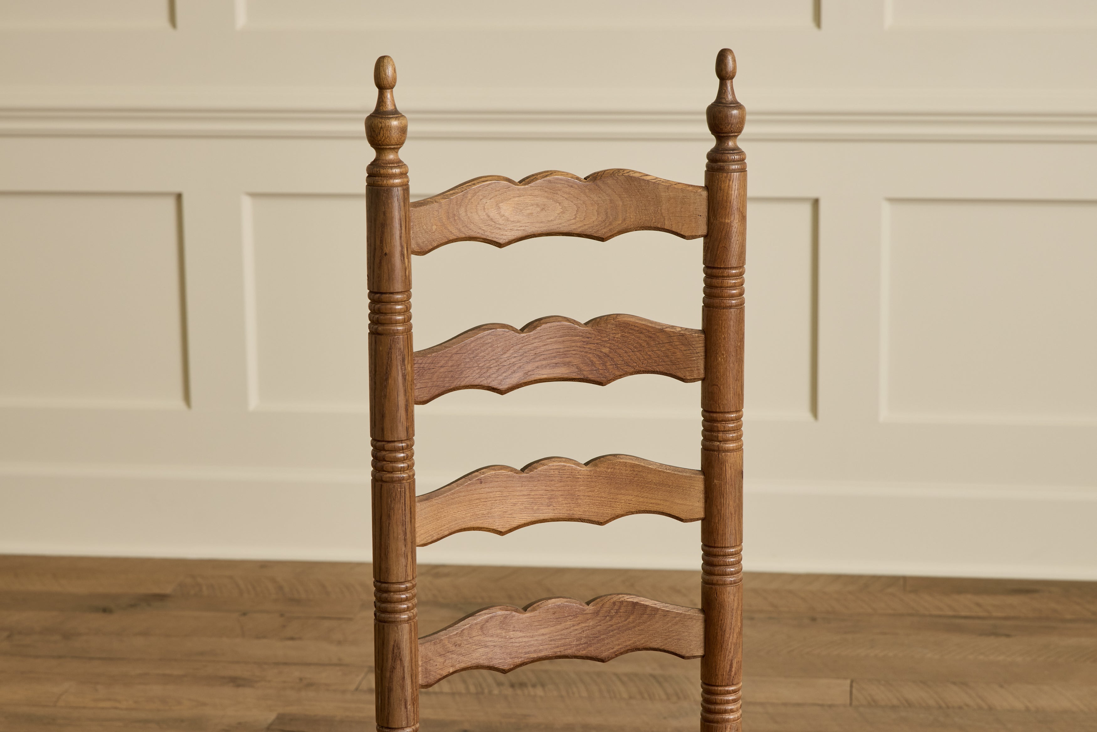 Set of 6 French Ladder Back Chairs