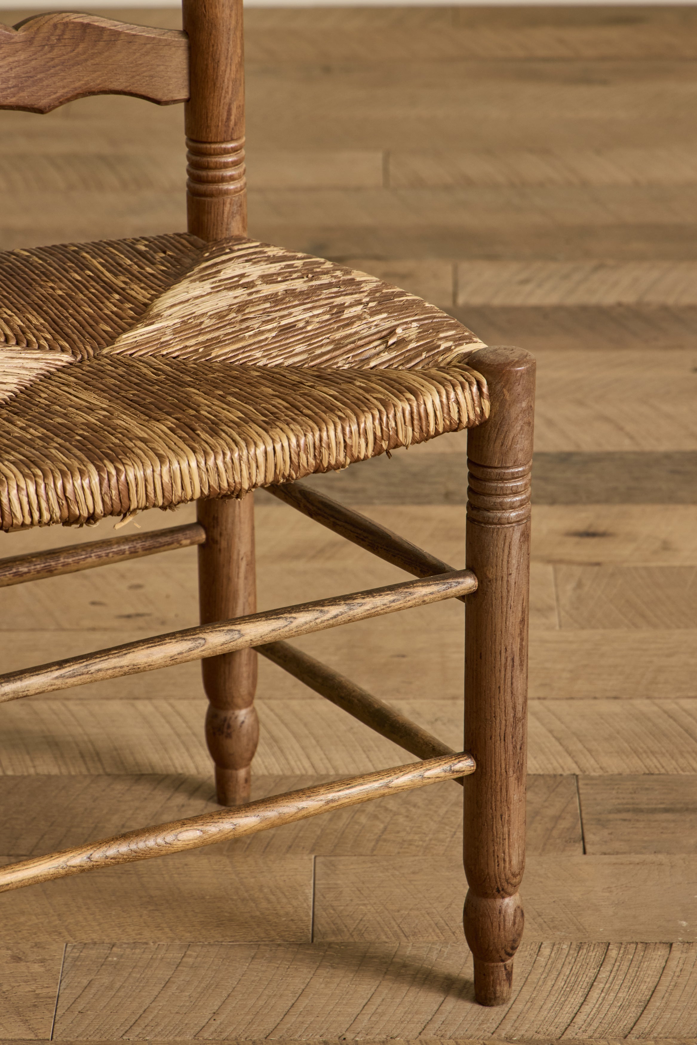 Set of 6 French Ladder Back Chairs