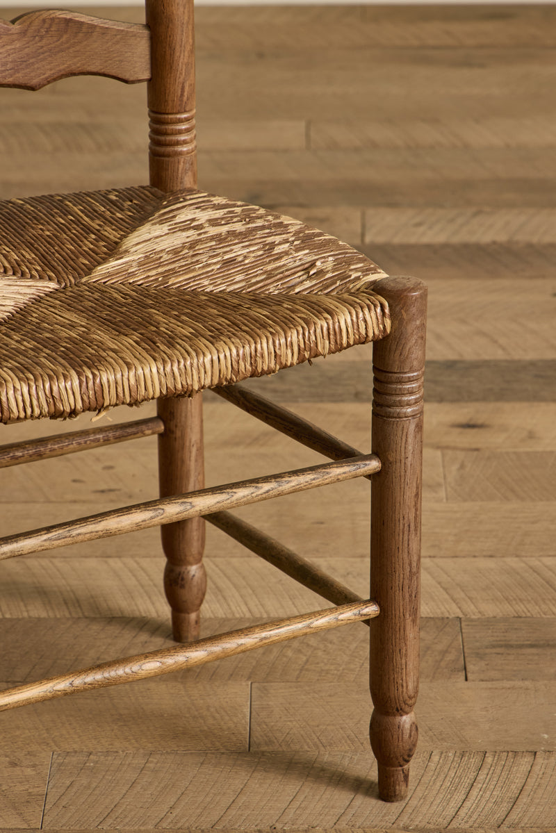 Set of 6 French Ladder Back Chairs