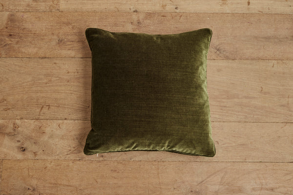 Nickey Kehoe Velvet Square Pillow, Green