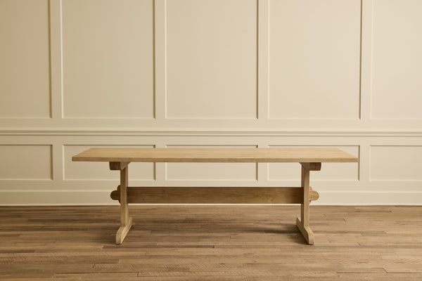 Rectangular Trestle Table, 96"