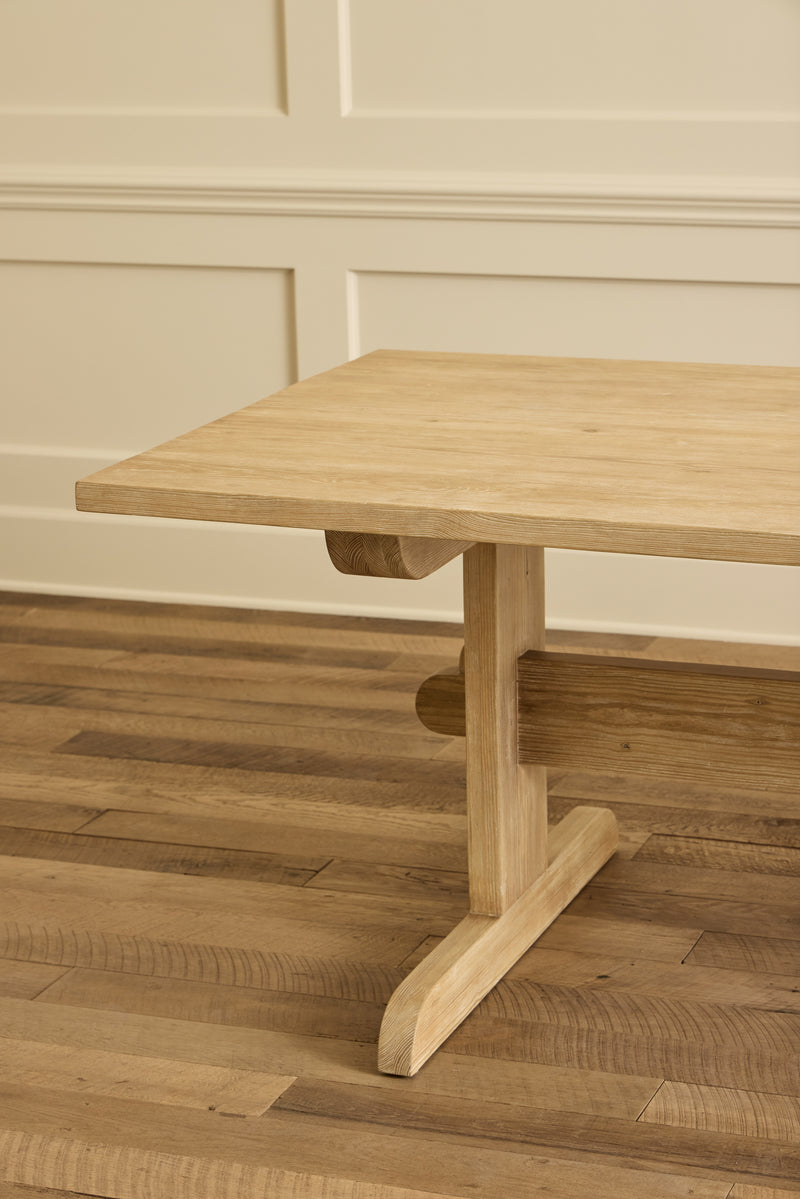 Rectangular Trestle Table, 96"