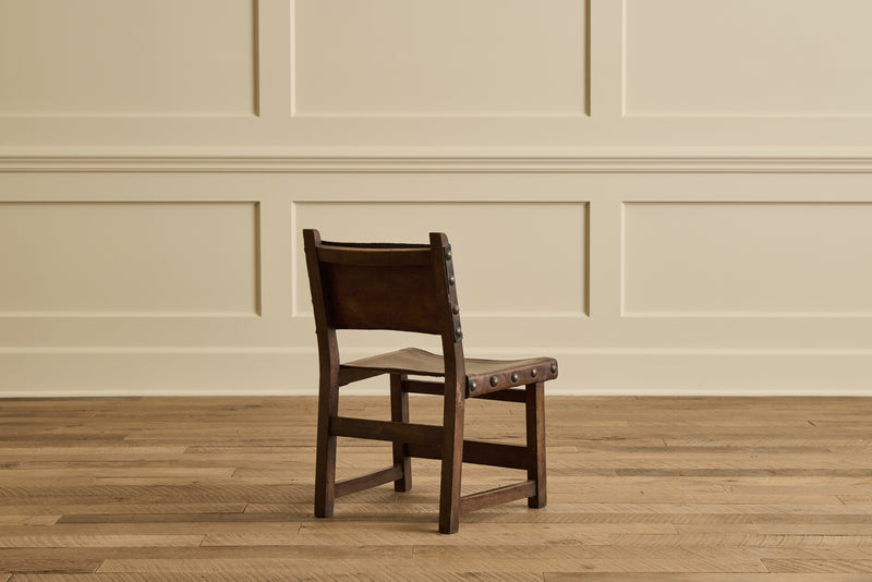 Pair of Leather Sling Chairs