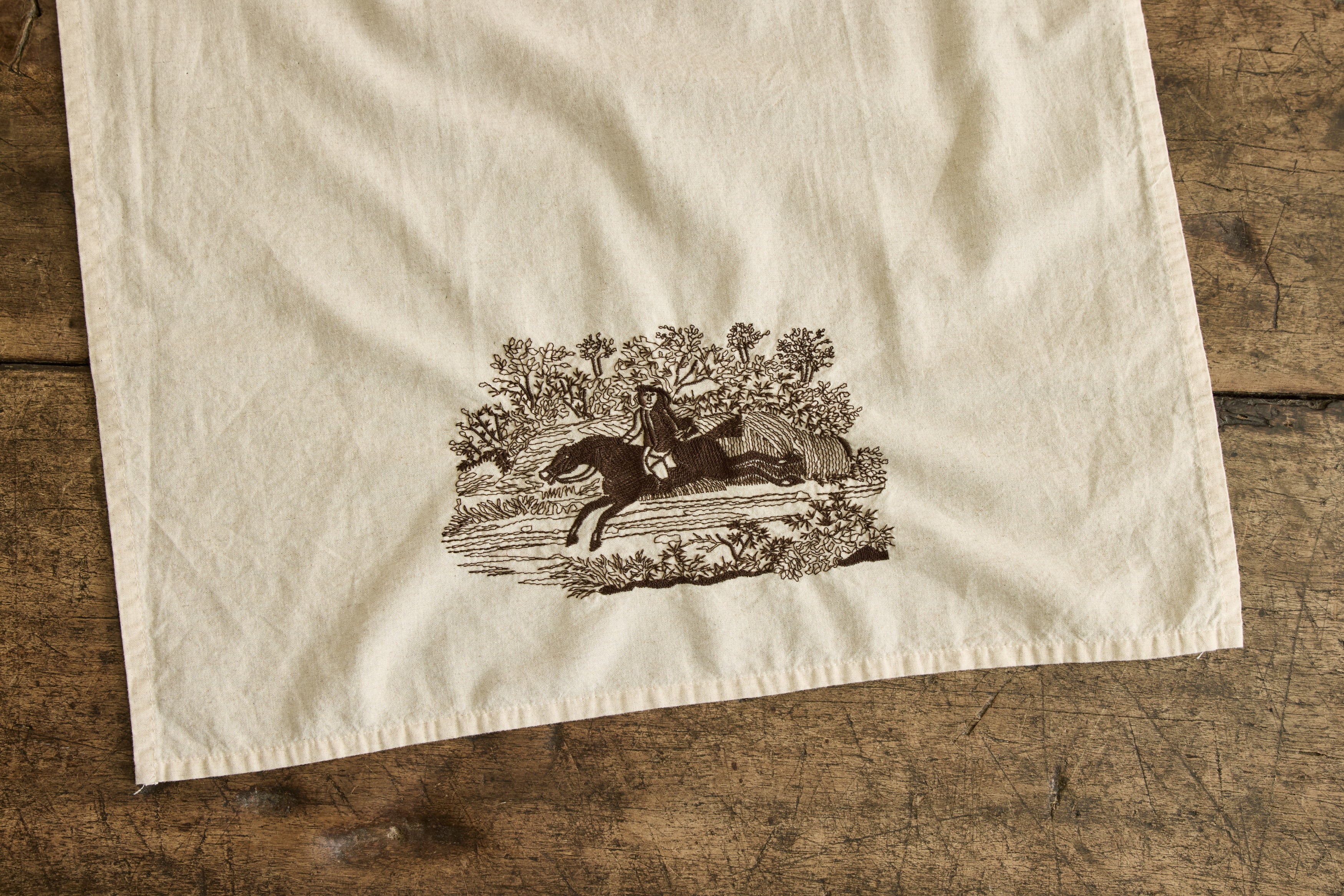 Lusitano Embroidered Hand Towel
