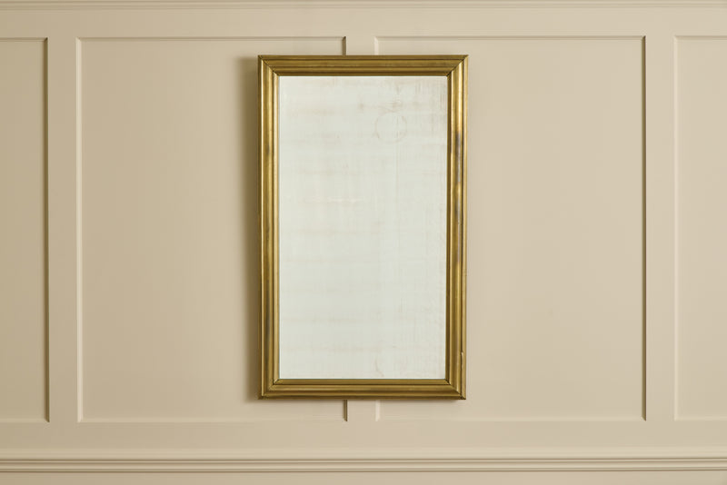 Brass Bistro Mirror 54"