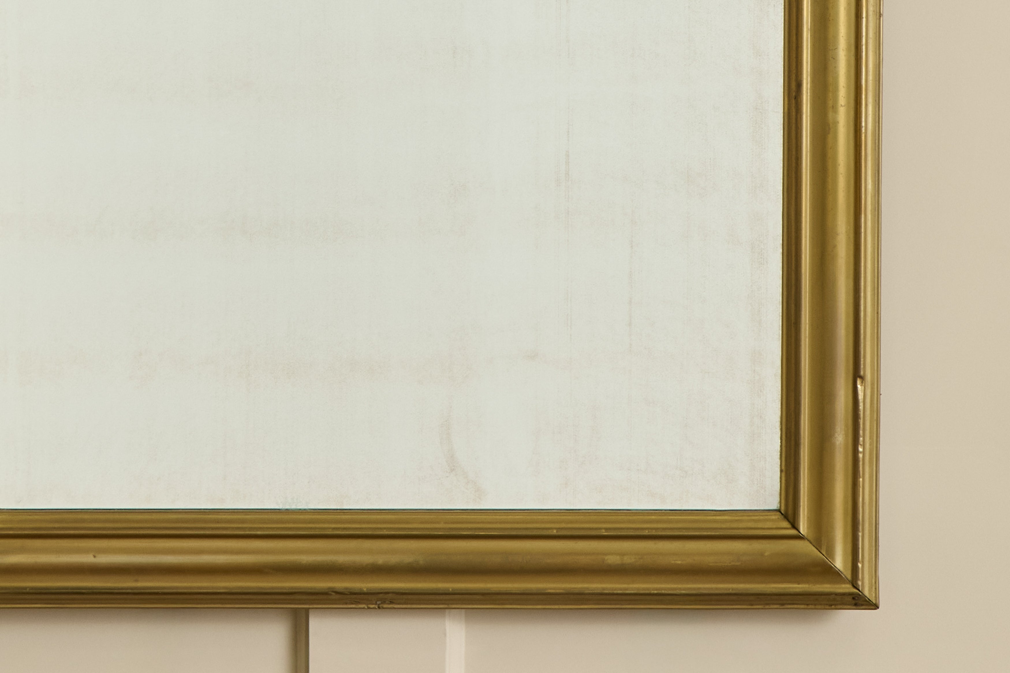 Brass Bistro Mirror 54"