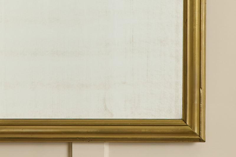 Brass Bistro Mirror 54"