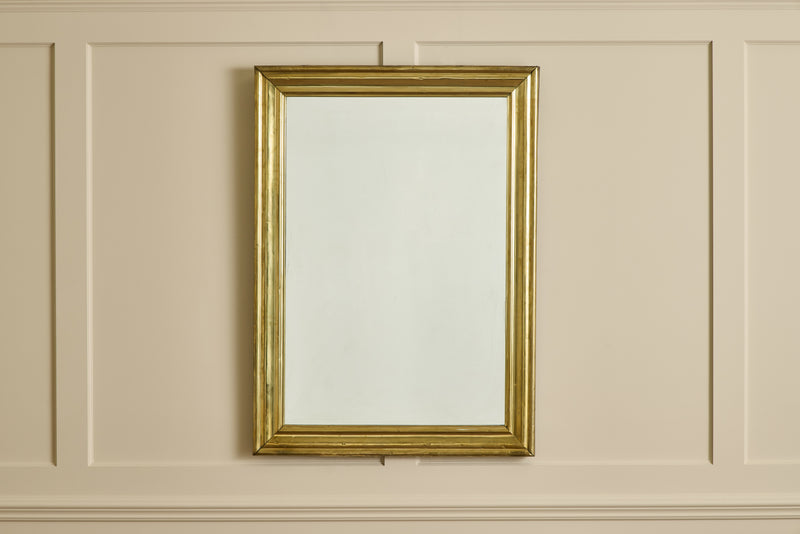 Brass Bistro Mirror 56"