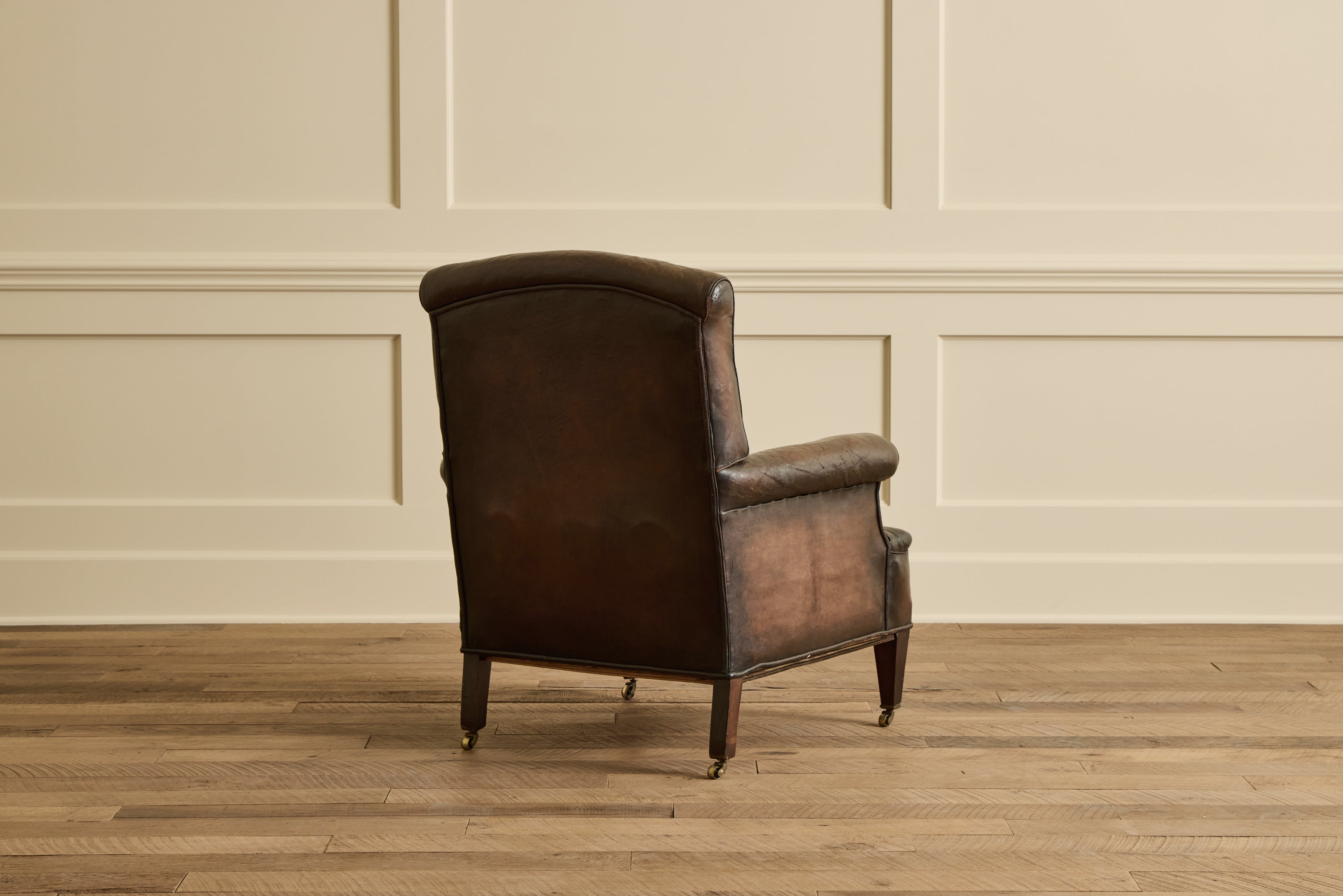 Tufted Leather Armchair