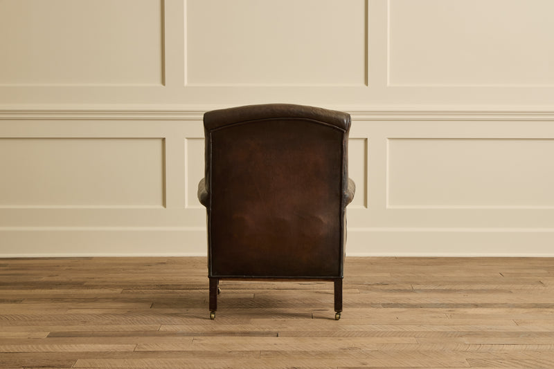 Tufted Leather Armchair