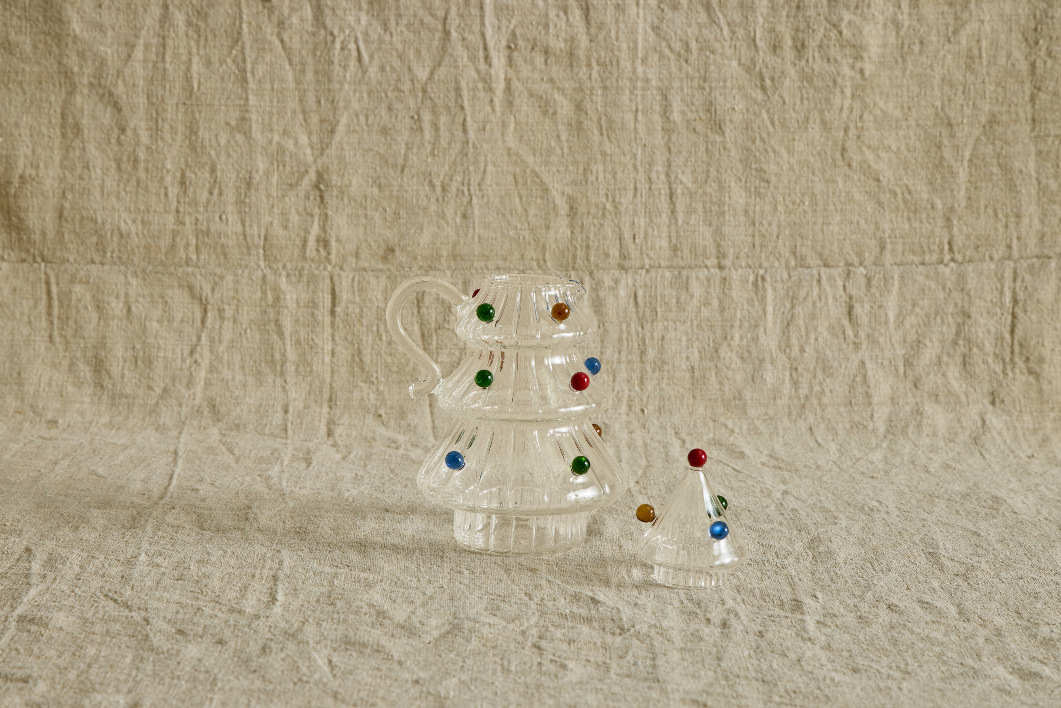 Christmas Tales Glass Jug