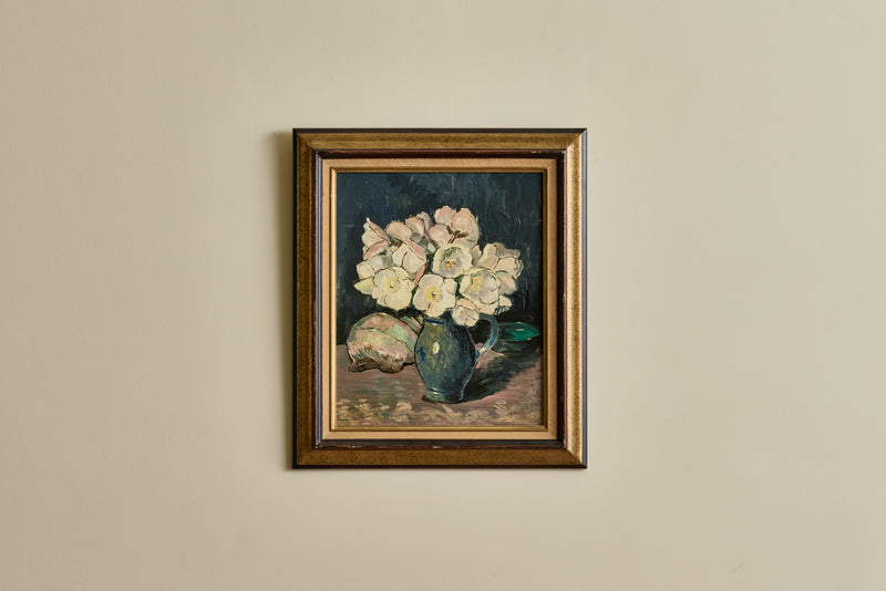 Flower Vase Still Life Painting