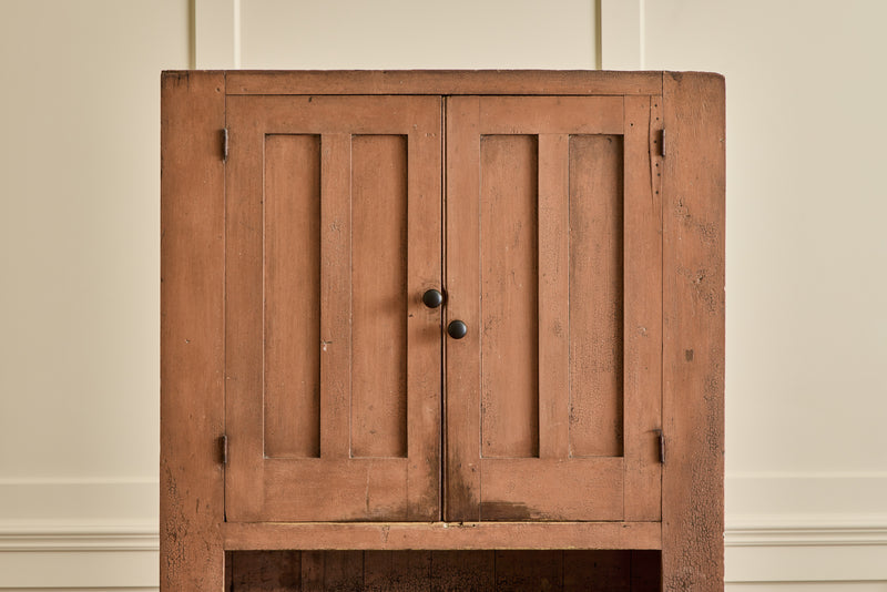 Painted Stepback Cupboard