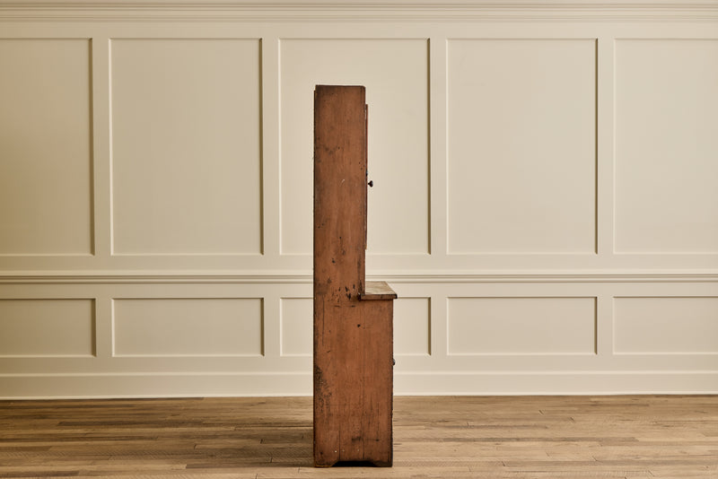 Painted Stepback Cupboard