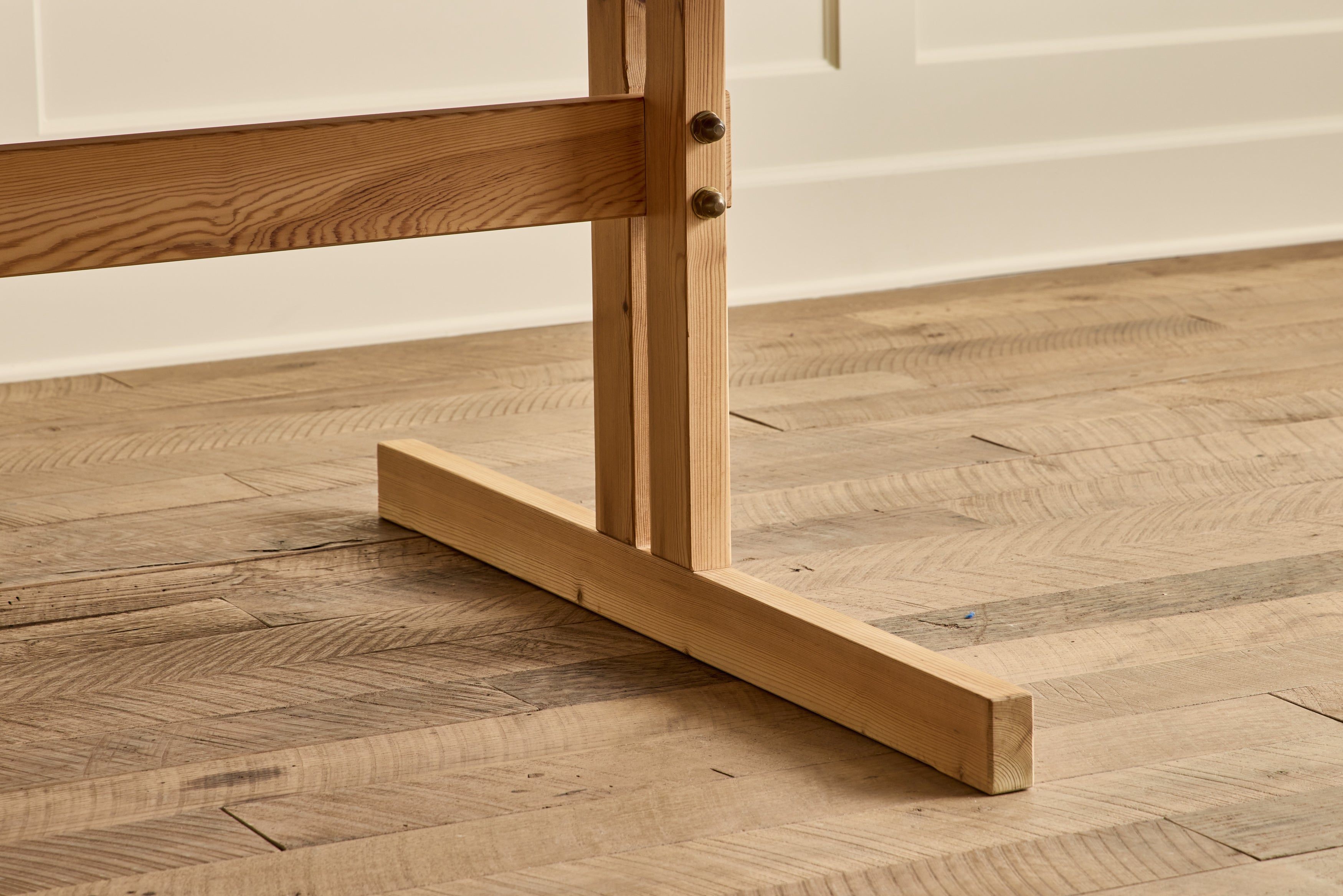 Danish Pine Wood Dining Table